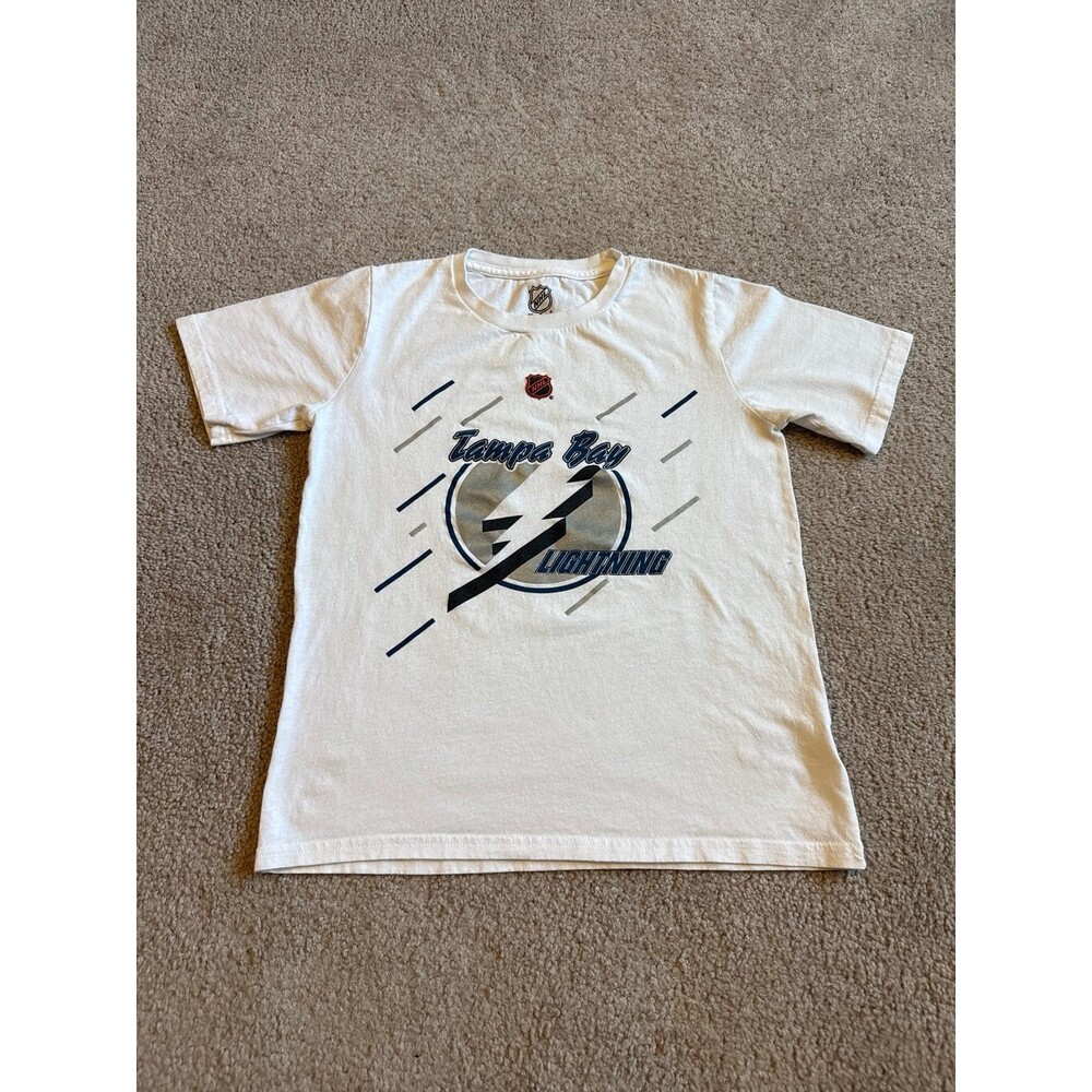 Tampa Bay Lightning Youth NHL Tee Size Medium